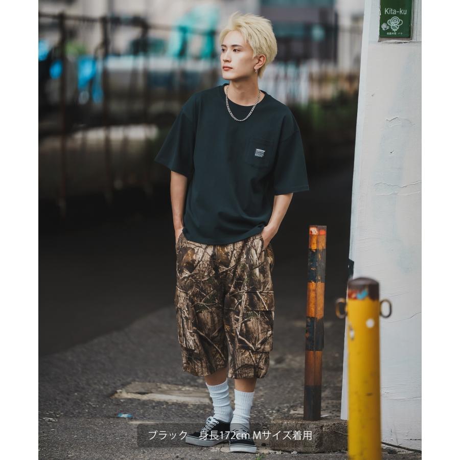 半袖Tシャツ メンズ SIDEWAY STANCE サイドウェイスタンス ピスネーム ワンポイント刺しゅう ポケット ロンT カットソー ストリート アメカジ 古着 | improves | 10