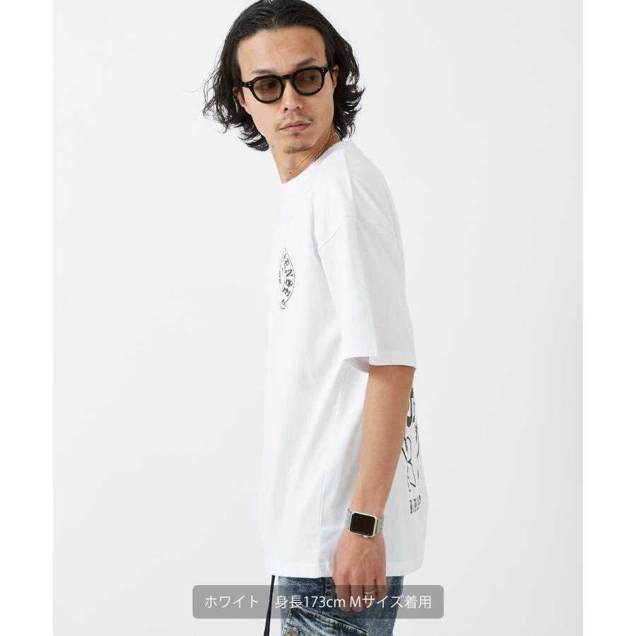 半袖Tシャツ メンズ SIDEWAY STANCE サイドウェイスタンス オリジナルプリント アーチロゴ カットソー 大きめ アメカジ カジュアル スケーター ストリート | improves | 10