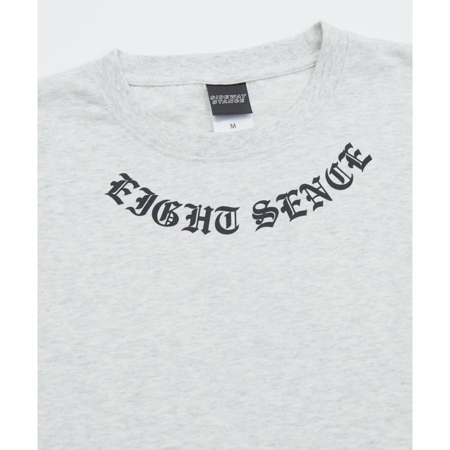 半袖Tシャツ メンズ レディース SIDEWAY STANCE サイドウェイスタンス ネックロゴ グラフィック ロンT カットソー スケーター ストリート 韓国 | improves | 21