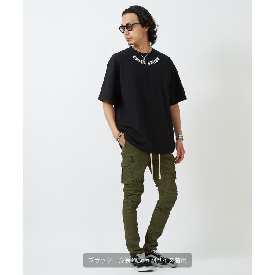 半袖Tシャツ メンズ レディース SIDEWAY STANCE サイドウェイスタンス ネックロゴ グラフィック ロンT カットソー スケーター ストリート 韓国 | improves | 07