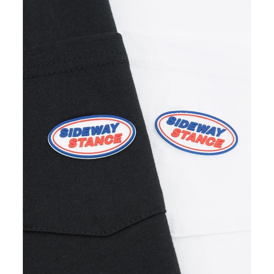 半袖Tシャツ メンズ SIDEWAY STANCE サイドウェイスタンス オーバル シリコンワッペン ポケット ロンT カットソー ストリート アメカジ 古着 | improves | 17