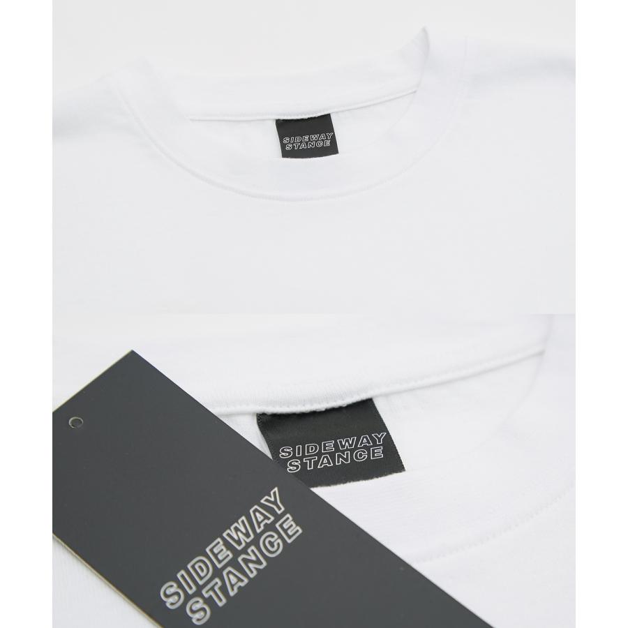 半袖Tシャツ メンズ SIDEWAY STANCE サイドウェイスタンス オーバル シリコンワッペン ポケット ロンT カットソー ストリート アメカジ 古着 | improves | 20
