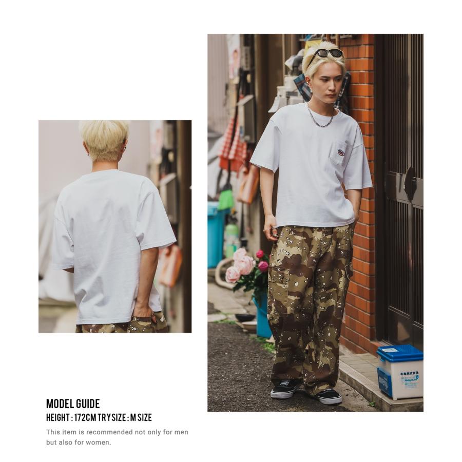 半袖Tシャツ メンズ SIDEWAY STANCE サイドウェイスタンス オーバル シリコンワッペン ポケット ロンT カットソー ストリート アメカジ 古着 | improves | 10