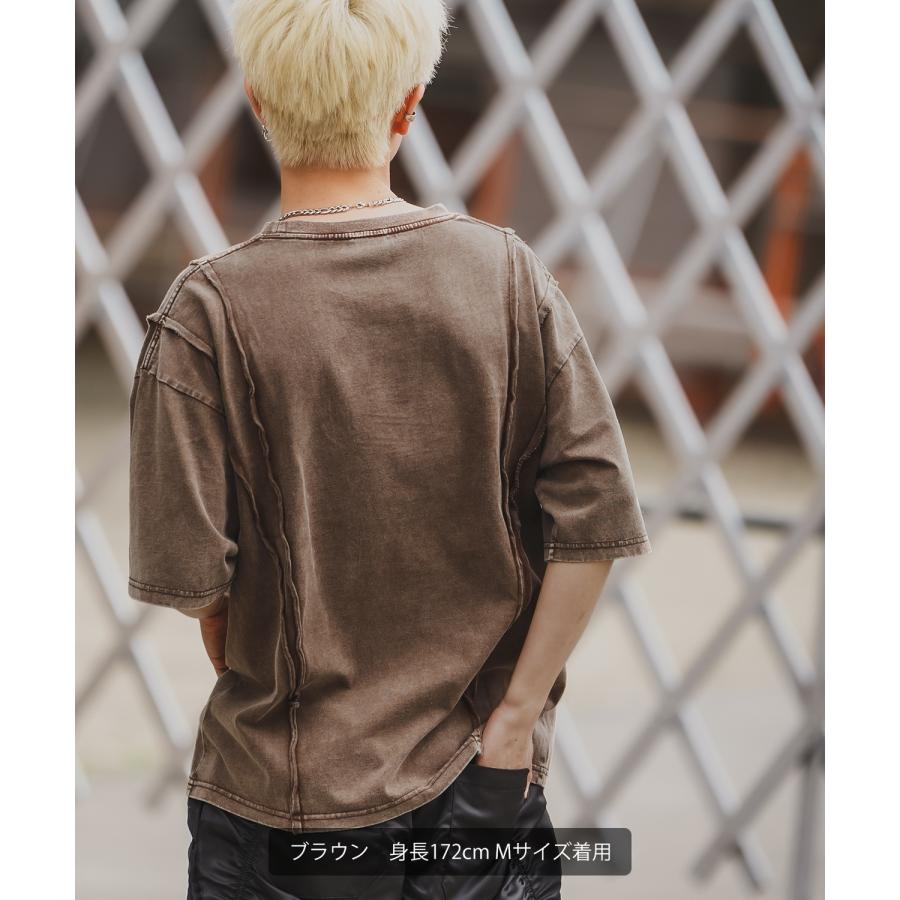 Tシャツ メンズ レディース SIDEWAY STANCE サイドウェイスタンス 半袖 カットソー グランジ ロゴ 刺しゅう アメカジ カジュアル スケーター ストリート 古着 | improves | 15