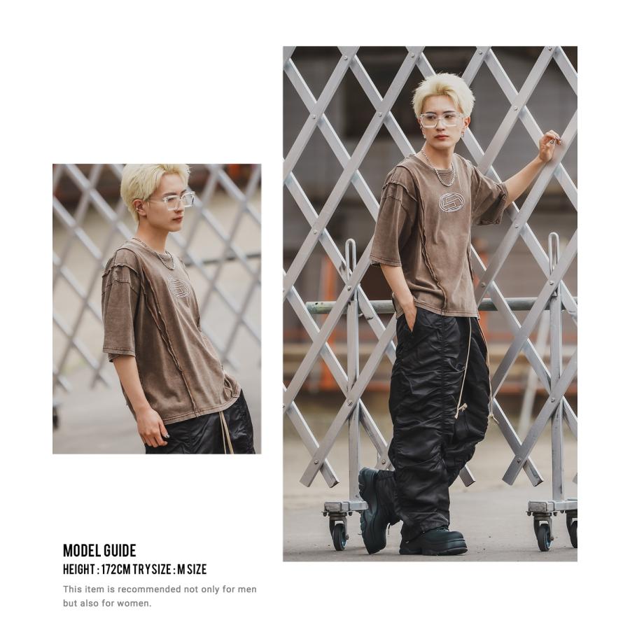 Tシャツ メンズ レディース SIDEWAY STANCE サイドウェイスタンス 半袖 カットソー グランジ ロゴ 刺しゅう アメカジ カジュアル スケーター ストリート 古着 | improves | 16