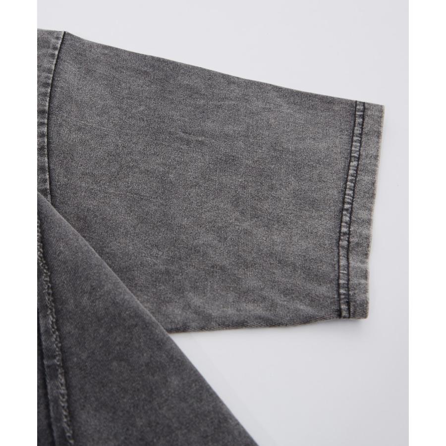 Tシャツ メンズ レディース SIDEWAY STANCE サイドウェイスタンス 半袖 カットソー グランジ ロゴ 刺しゅう アメカジ カジュアル スケーター ストリート 古着 | improves | 20