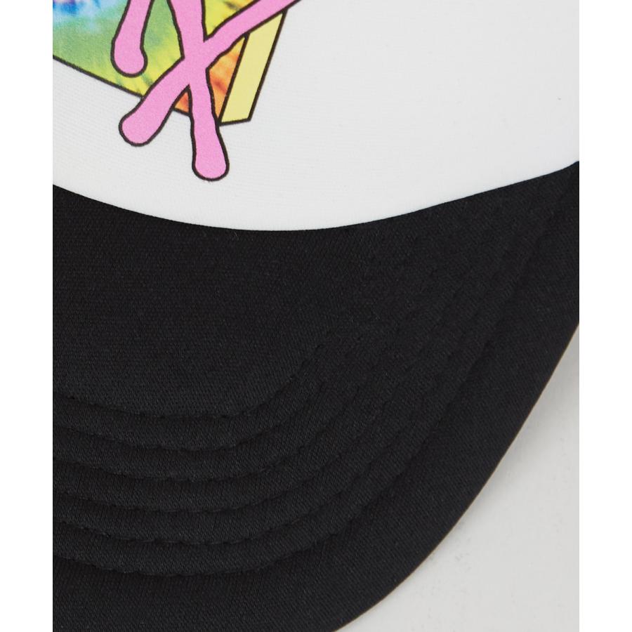 メッシュキャップ メンズ 帽子 タイダイ柄 ベースボール キャップ トラッカーキャップ 刺しゅう プリント スケーター ストリート アメカジ カジュアル 韓国 | improves | 10