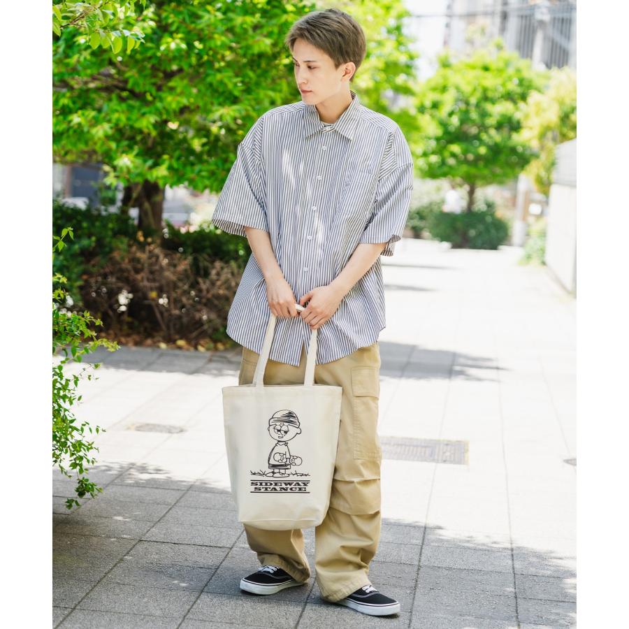 トートバッグ メンズ バック 通勤 通学 サブバック スケーターボーイ 小物 プリント 刺しゅう スケーター ストリート アメカジ カジュアル 韓国 ストリート | improves | 05