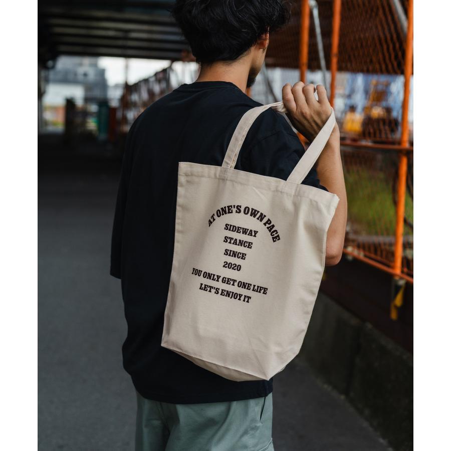 トートバッグ メンズ バック 通勤 通学 サブバック カレッジロゴ 小物 プリント 刺しゅう スケーター ストリート アメカジ カジュアル 韓国 ストリート | improves | 04