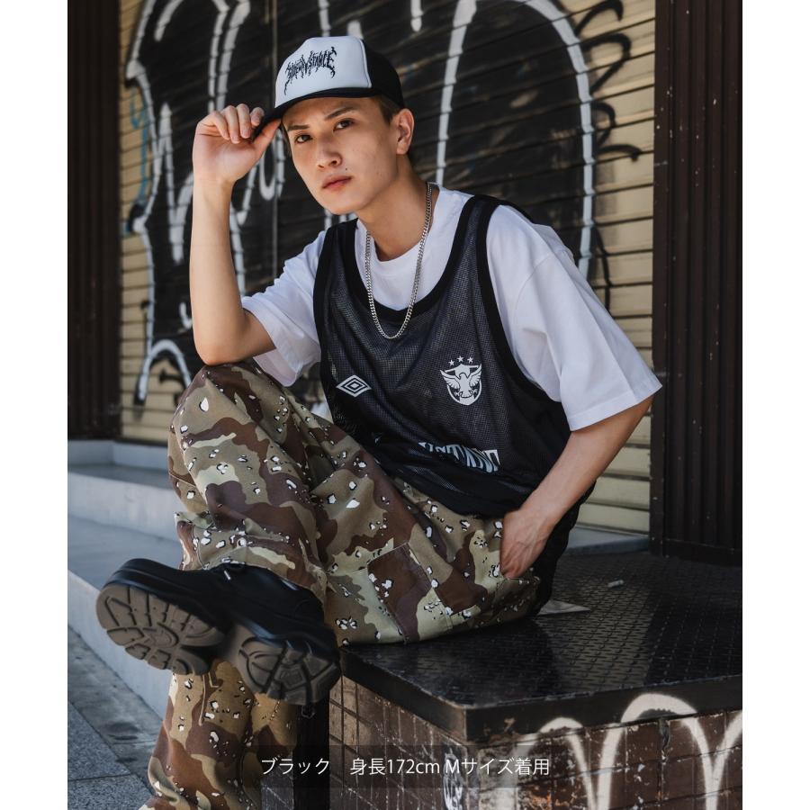 シャツ メンズ レディース SIDEWAY STANCE サイドウェイスタンス メッシュ ゲーム カットソー 半袖T アメカジ カジュアル スケーター ストリート 古着 | improves | 06