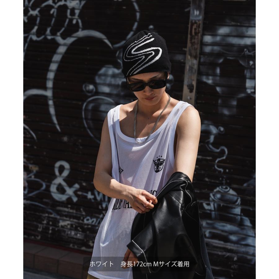 シャツ メンズ レディース SIDEWAY STANCE サイドウェイスタンス メッシュ ゲーム カットソー 半袖T アメカジ カジュアル スケーター ストリート 古着 | improves | 08