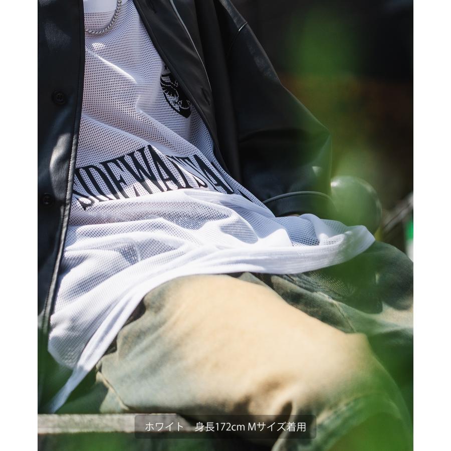 シャツ メンズ レディース SIDEWAY STANCE サイドウェイスタンス メッシュ ゲーム カットソー 半袖T アメカジ カジュアル スケーター ストリート 古着 | improves | 10