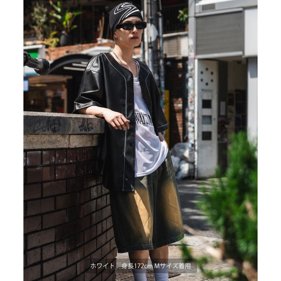 シャツ メンズ レディース SIDEWAY STANCE サイドウェイスタンス メッシュ ゲーム カットソー 半袖T アメカジ カジュアル スケーター ストリート 古着 | improves | 11