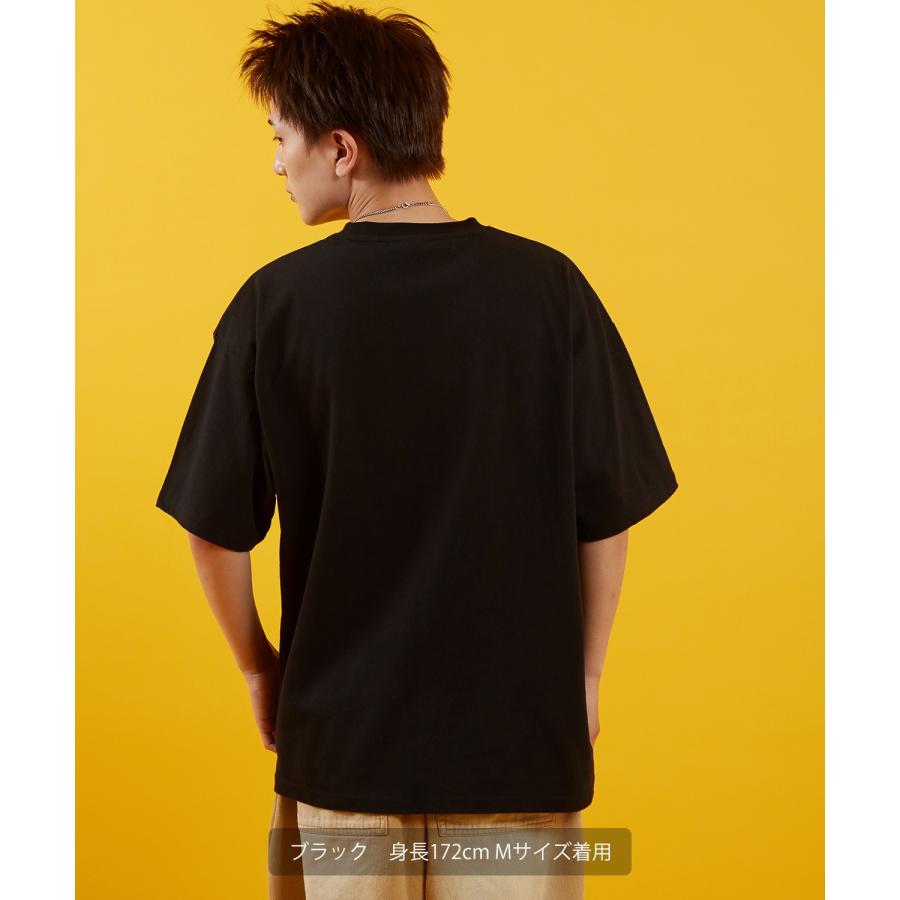 Tシャツ メンズ SIDEWAY STANCE サイドウェイスタンス 半袖 カットソー レスラー プリント アメカジ カジュアル Y2K ストリート 古着MIX 韓国 ブラック ホワイト | improves | 13