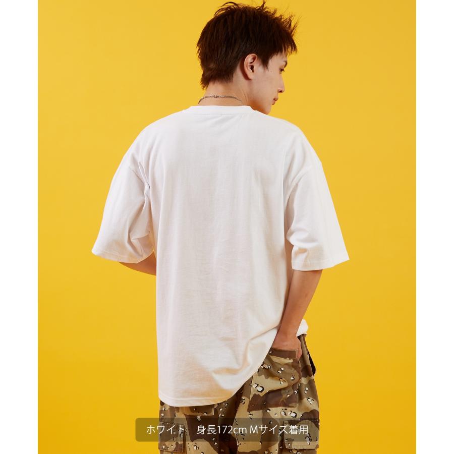 Tシャツ メンズ SIDEWAY STANCE サイドウェイスタンス 半袖 カットソー レスラー プリント アメカジ カジュアル Y2K ストリート 古着MIX 韓国 ブラック ホワイト | improves | 08