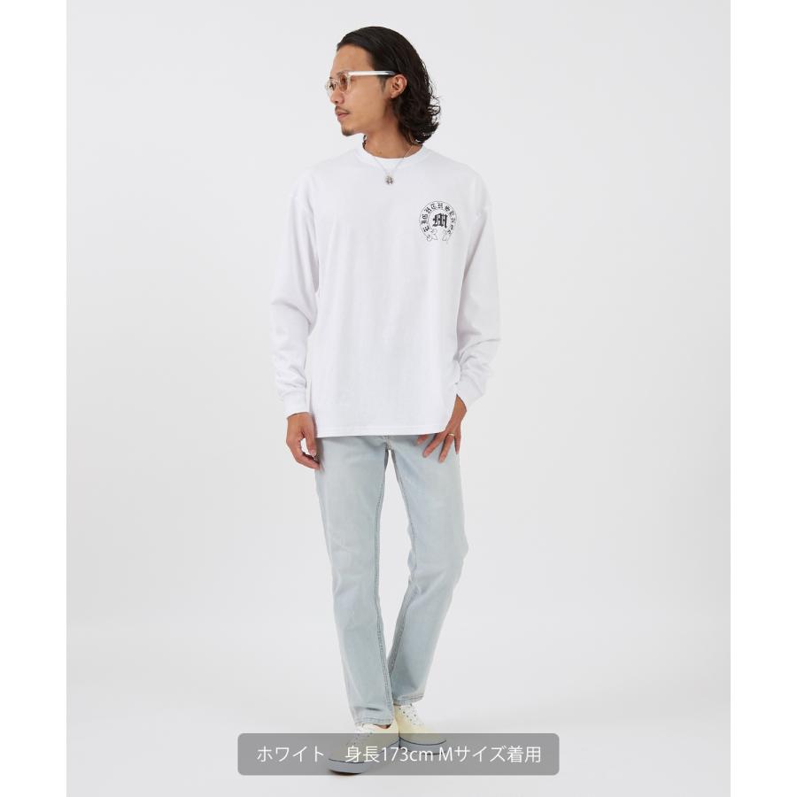 長袖Tシャツ メンズ SIDEWAY STANCE サイドウェイスタンス オリジナルプリント アーチロゴ カットソー 大きめ アメカジ カジュアル スケーター ストリート | improves | 13