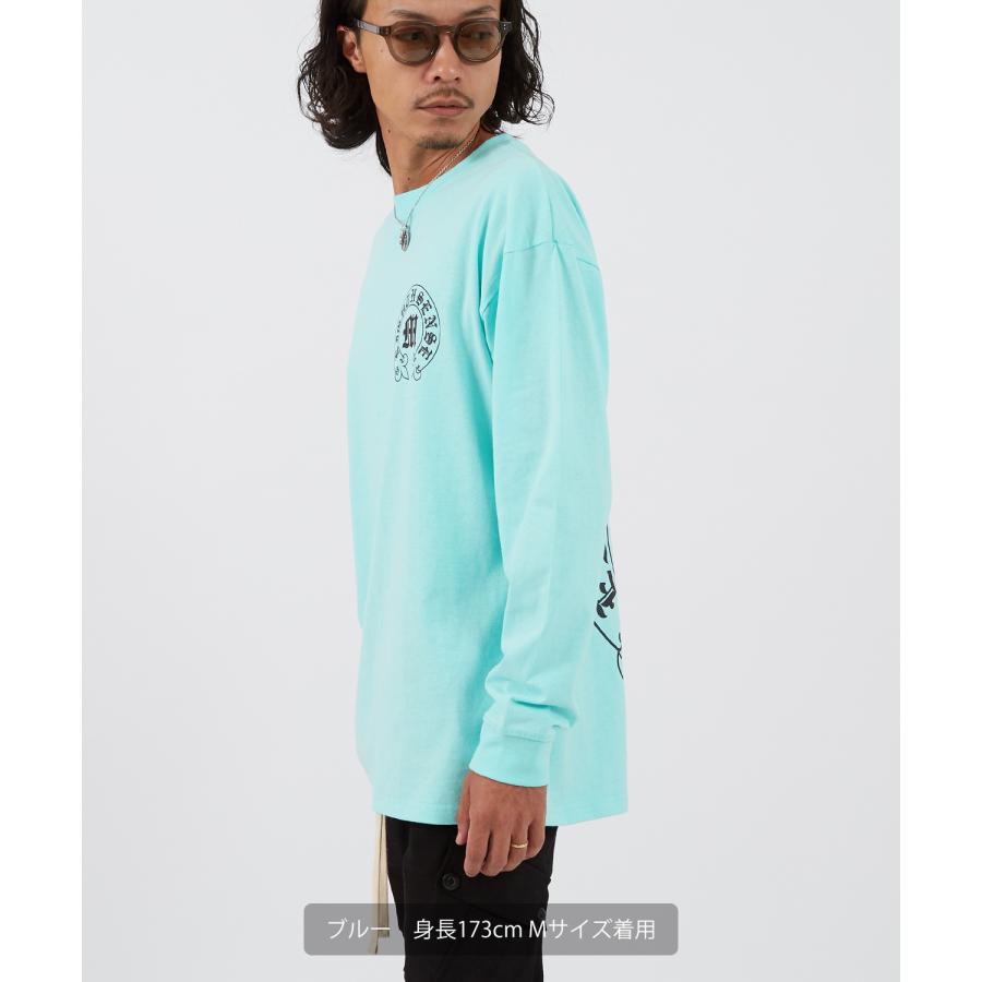 長袖Tシャツ メンズ SIDEWAY STANCE サイドウェイスタンス オリジナルプリント アーチロゴ カットソー 大きめ アメカジ カジュアル スケーター ストリート | improves | 17