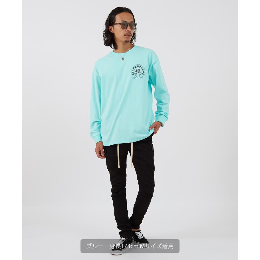 長袖Tシャツ メンズ SIDEWAY STANCE サイドウェイスタンス オリジナルプリント アーチロゴ カットソー 大きめ アメカジ カジュアル スケーター ストリート | improves | 19