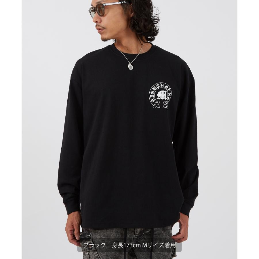 長袖Tシャツ メンズ SIDEWAY STANCE サイドウェイスタンス オリジナルプリント アーチロゴ カットソー 大きめ アメカジ カジュアル スケーター ストリート | improves | 05