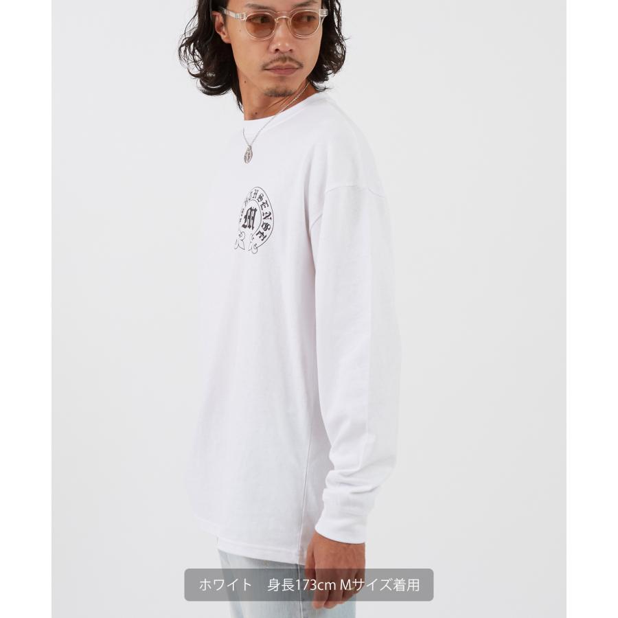 長袖Tシャツ メンズ SIDEWAY STANCE サイドウェイスタンス オリジナルプリント アーチロゴ カットソー 大きめ アメカジ カジュアル スケーター ストリート | improves | 11