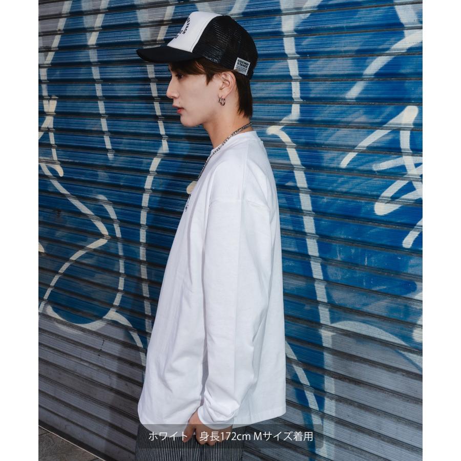 長袖Tシャツ メンズ SIDEWAY STANCE サイドウェイスタンス ワンポイント刺しゅう スケーターボーイ カットソー 大きめ アメカジ カジュアル  ストリート | improves | 11