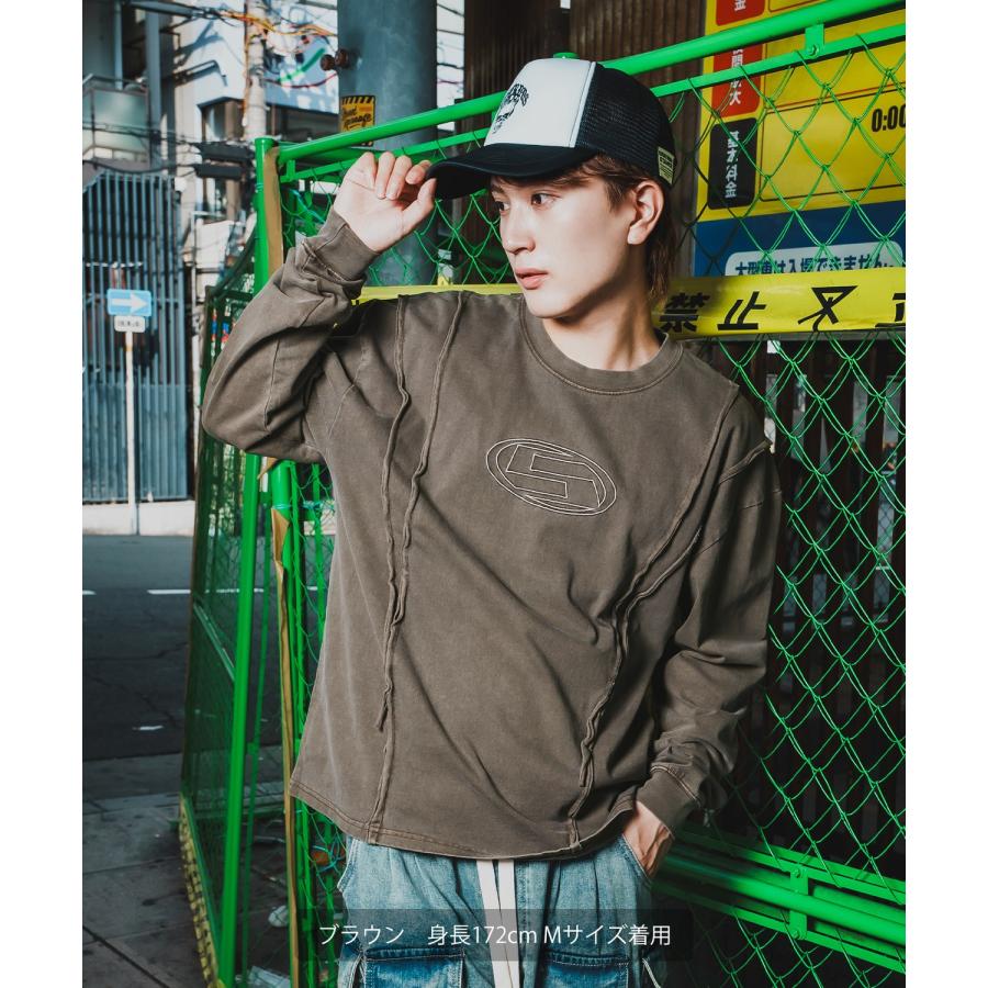 improves（インプローブス） 長袖Tシャツ メンズ レディース オーバル