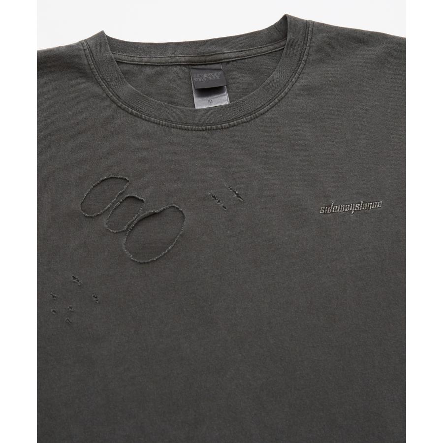 長袖Tシャツ メンズ レディース ブランドロゴ 長袖 グランジTシャツ SIDEWAY STANCE サイドウェイスタンス 刺しゅう ロンT カットソー アメカジ Y2K 韓国 | improves | 12