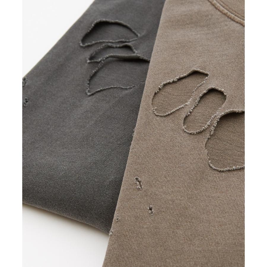 長袖Tシャツ メンズ レディース ブランドロゴ 長袖 グランジTシャツ SIDEWAY STANCE サイドウェイスタンス 刺しゅう ロンT カットソー アメカジ Y2K 韓国 | improves | 18