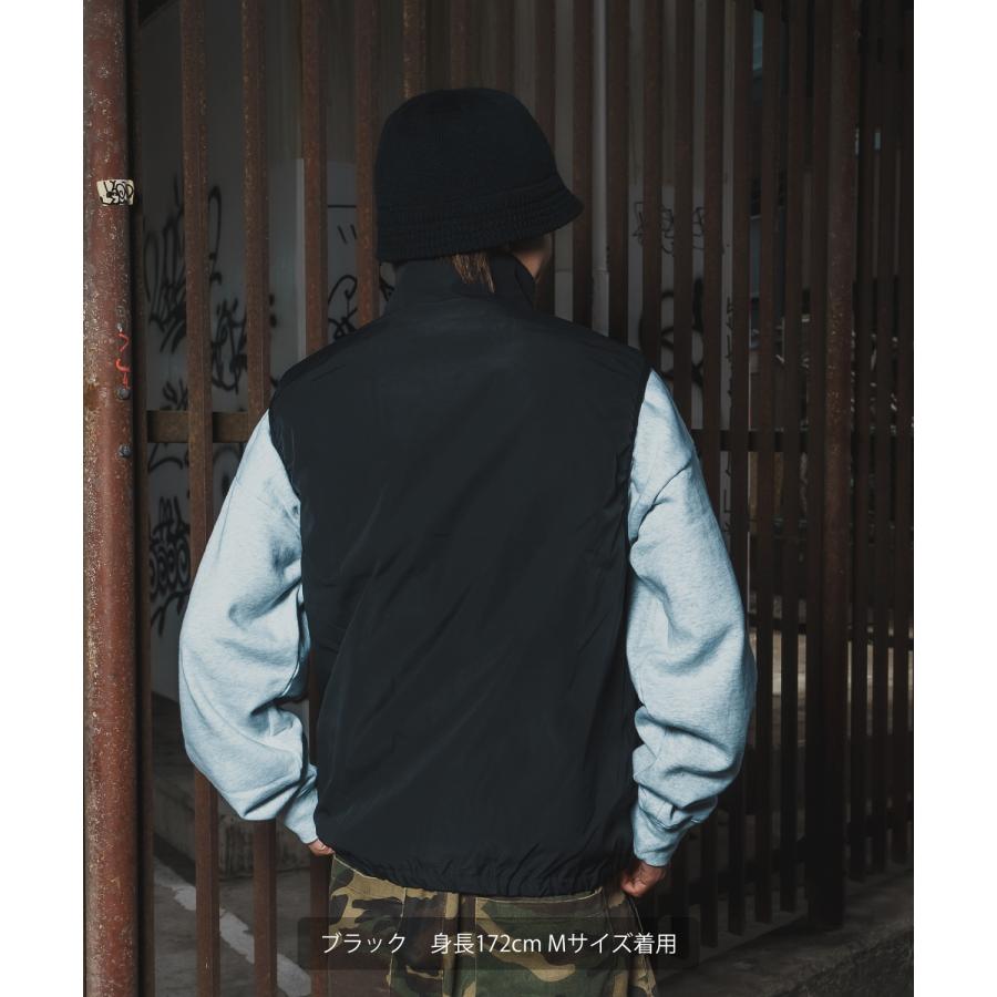 ベスト メンズ  SIDEWAY STANCE サイドウェイスタンス ポリワッシャーベスト レイヤード 重ね着 テック系 ストリート カジュアル 韓国ファッション 古着MIX | improves | 05