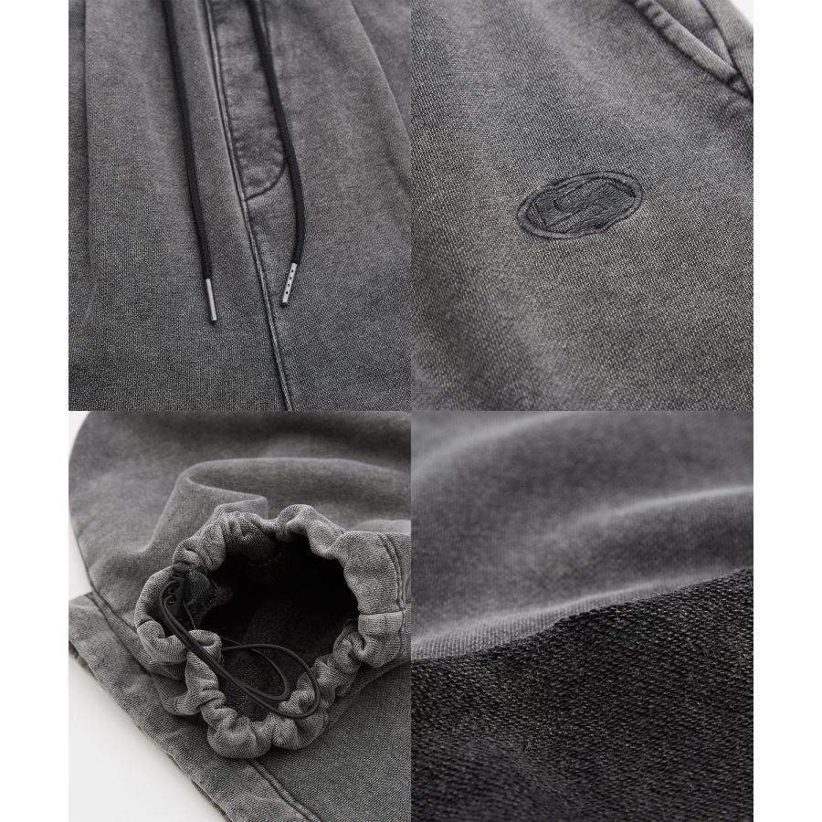 ワイドパンツ メンズ SIDEWAY STANCE サイドウェイスタンス スウェット ケミカル イージーパンツ タックパンツ ストリート カジュアル 韓国 | improves | 21