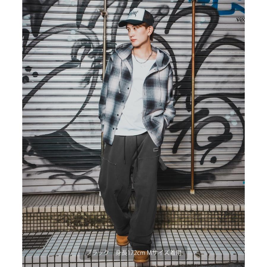 ワイドパンツ メンズ SIDEWAY STANCE サイドウェイスタンス スウェット ピグメント イージーパンツ ペインターパンツ ストリート カジュアル 韓国 | improves | 15