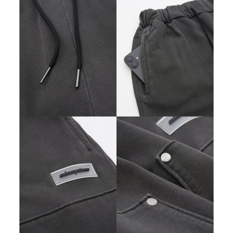 ワイドパンツ メンズ SIDEWAY STANCE サイドウェイスタンス スウェット ピグメント イージーパンツ ペインターパンツ ストリート カジュアル 韓国 | improves | 20