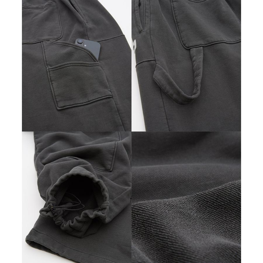 ワイドパンツ メンズ SIDEWAY STANCE サイドウェイスタンス スウェット ピグメント イージーパンツ ペインターパンツ ストリート カジュアル 韓国 | improves | 21