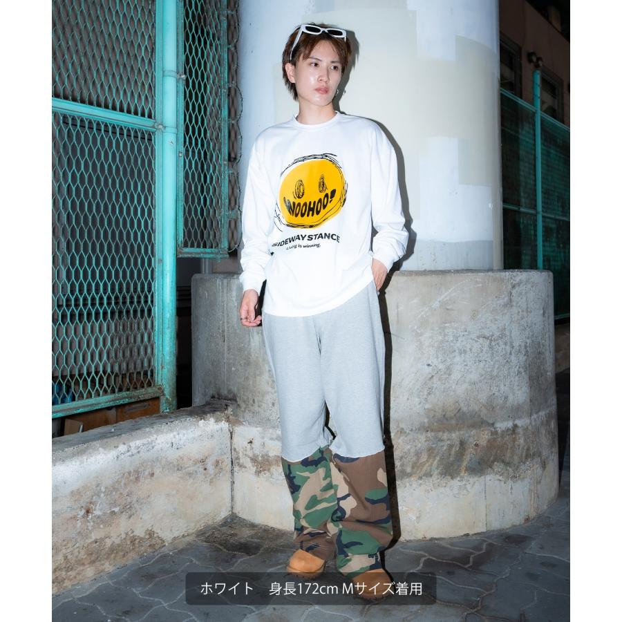 長袖Tシャツ メンズ SIDEWAY STANCE サイドウェイスタンス オリジナルプリント グラフィック ロンT カットソー アメカジ カジュアル Y2K ストリート 90s 韓国 | improves | 12