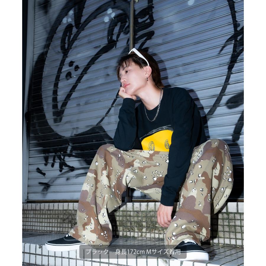 長袖Tシャツ メンズ SIDEWAY STANCE サイドウェイスタンス オリジナルプリント グラフィック ロンT カットソー アメカジ カジュアル Y2K ストリート 90s 韓国 | improves | 06