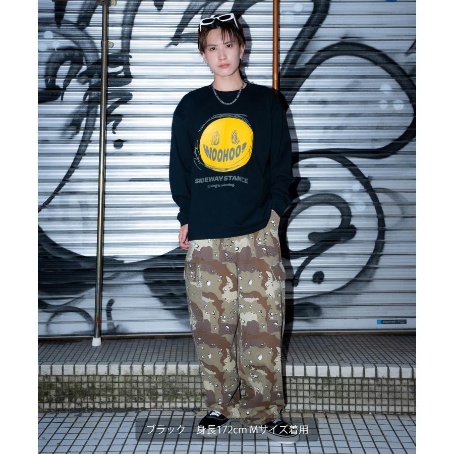 長袖Tシャツ メンズ SIDEWAY STANCE サイドウェイスタンス オリジナルプリント グラフィック ロンT カットソー アメカジ カジュアル Y2K ストリート 90s 韓国 | improves | 07