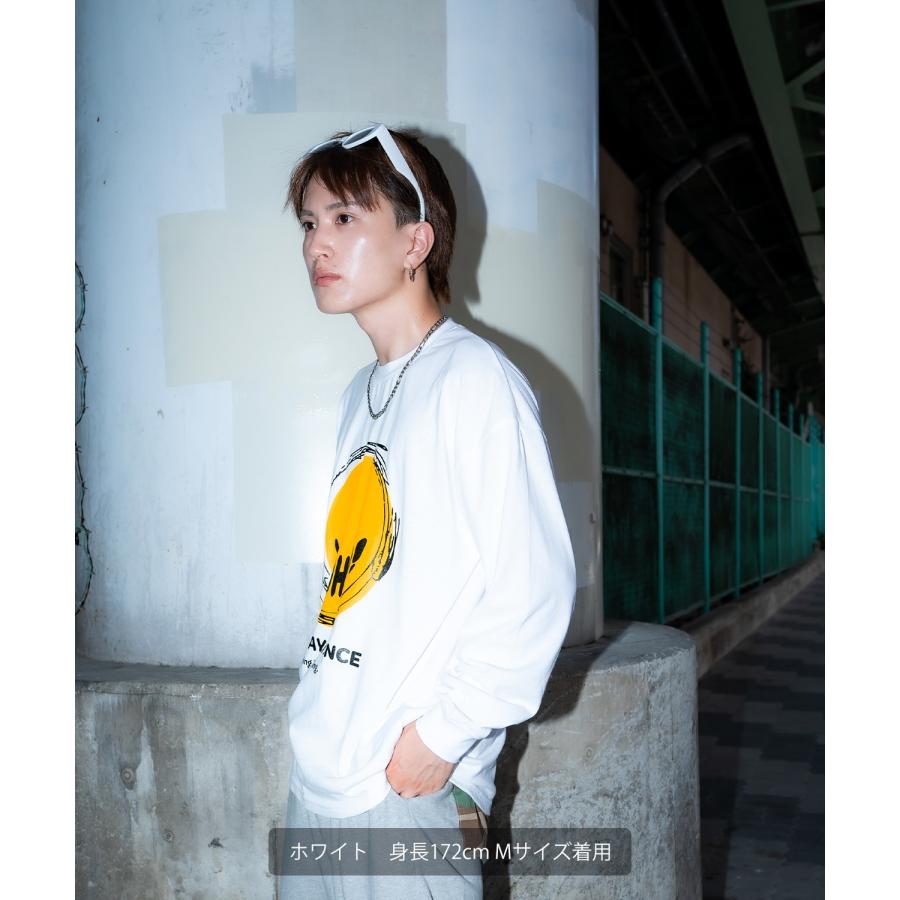 長袖Tシャツ メンズ SIDEWAY STANCE サイドウェイスタンス オリジナルプリント グラフィック ロンT カットソー アメカジ カジュアル Y2K ストリート 90s 韓国 | improves | 10