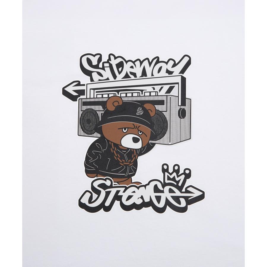 長袖Tシャツ メンズ SIDEWAY STANCE サイドウェイスタンス オーディオ ベア プリント アメカジ カジュアル Y2K ストリート 90s Z世代 アニマル 韓国 | improves | 16