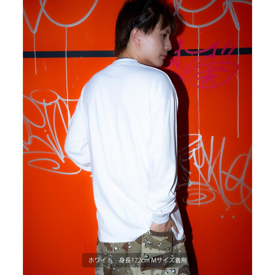 AD2002 archive インサイドアウトデカボタンシャツ ダブルフェイス improves 長袖Tシャツ メンズ SIDEWAY STANCE サイドウェイスタンス