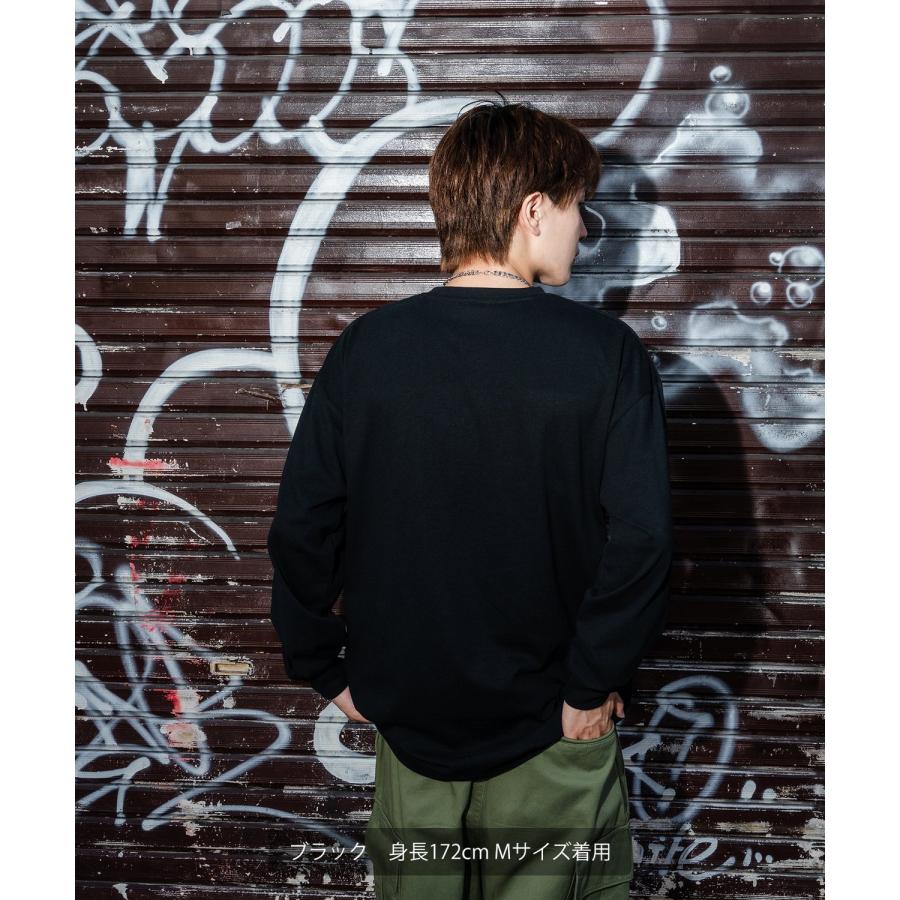 Tシャツ メンズ SIDEWAY STANCE サイドウェイスタンス ウルフ オオカミ クレヨン レトロ プリント カットソー アメカジ カジュアル Y2K ストリート 古着 韓国 | improves | 05