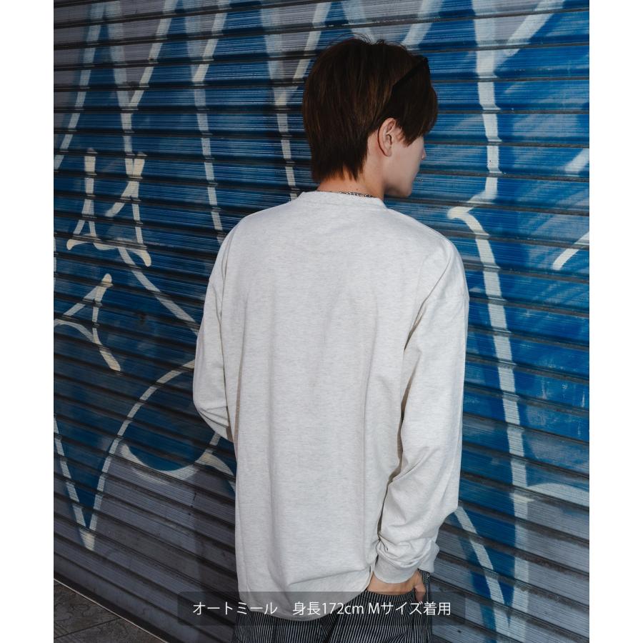 長袖Tシャツ メンズ SIDEWAY STANCE サイドウェイスタンス フロントプリント おばけイラスト カットソー 大きめ アメカジ カジュアル ストリート | improves | 12