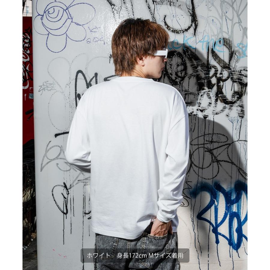 カットソー メンズ SIDEWAY STANCE サイドウェイスタンス ロンT 長袖 Tシャツ UFO プリント アメカジ カジュアル Y2K ストリート 90s レトロ 韓国 | improves | 11