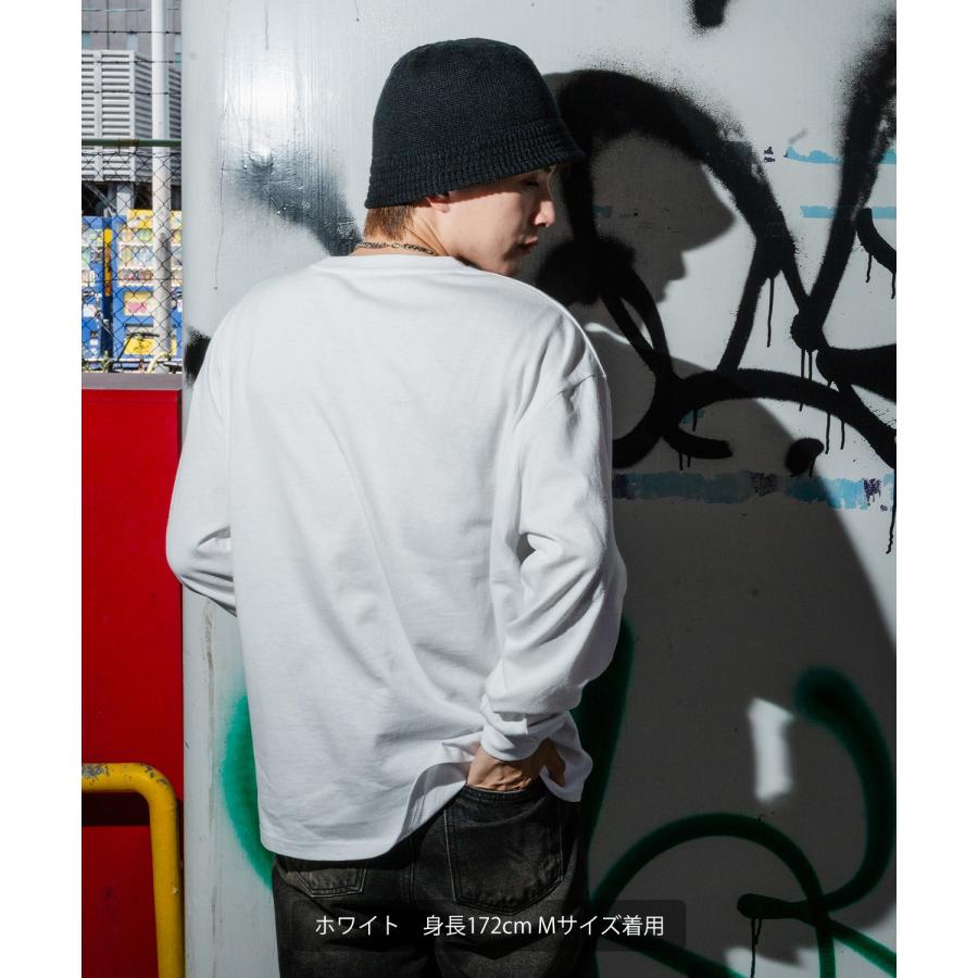 カットソー メンズ SIDEWAY STANCE サイドウェイスタンス ロンT 長袖 Tシャツ バンダナ 星条旗 アメカジ カジュアル Y2K ストリート 90s レトロ 韓国 | improves | 10