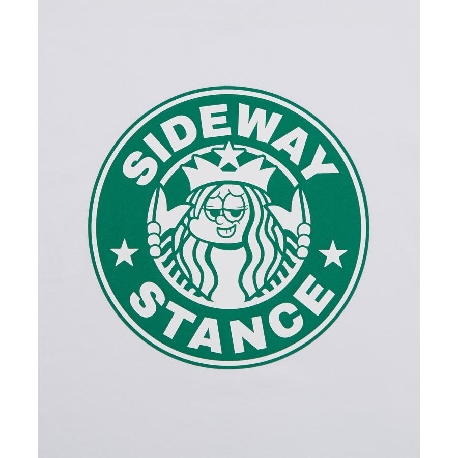カットソー メンズ SIDEWAY STANCE サイドウェイスタンス 半袖 Tシャツ  サークル ラベル プリント アメカジ カジュアル Y2K ストリート 90s コーヒー 韓国 | improves | 13
