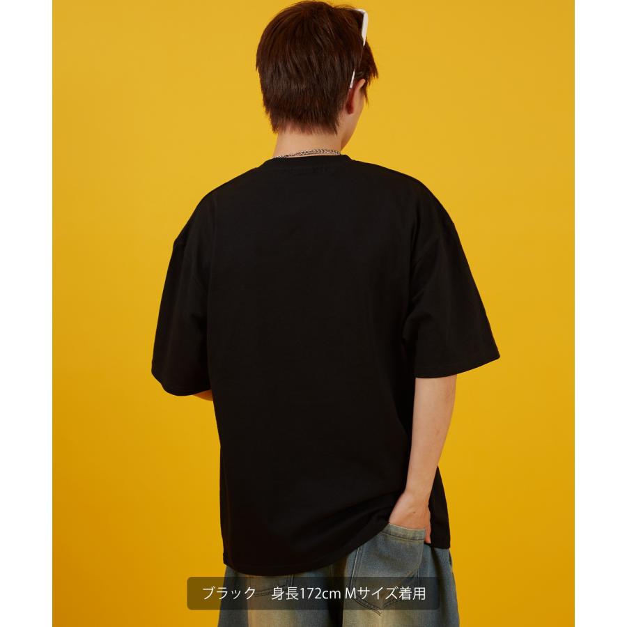 カットソー メンズ SIDEWAY STANCE サイドウェイスタンス 半袖 Tシャツ  サークル ラベル プリント アメカジ カジュアル Y2K ストリート 90s コーヒー 韓国 | improves | 06