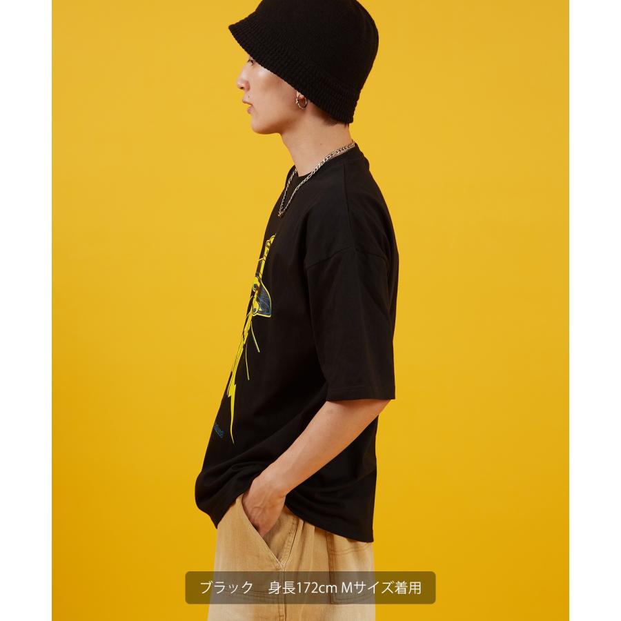 カットソー メンズ SIDEWAY STANCE サイドウェイスタンス 半袖 Tシャツ  UFO プリント アメカジ カジュアル Y2K ストリート 90s レトロ 韓国 | improves | 04