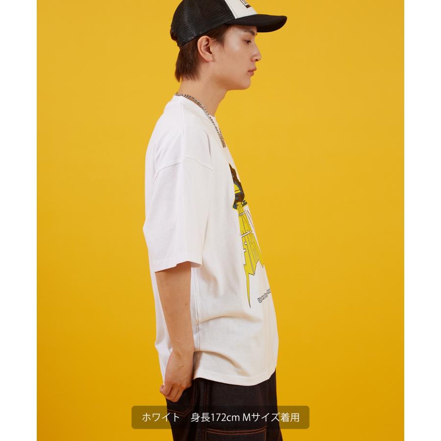 カットソー メンズ SIDEWAY STANCE サイドウェイスタンス 半袖 Tシャツ  UFO プリント アメカジ カジュアル Y2K ストリート 90s レトロ 韓国 | improves | 11