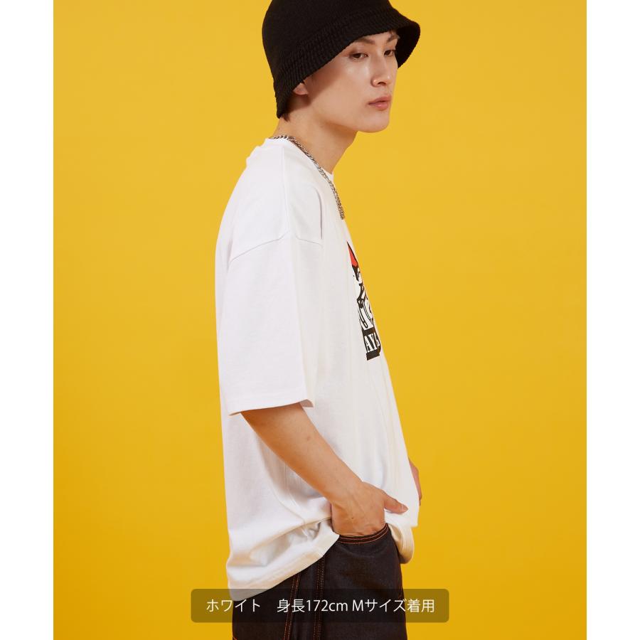 カットソー メンズ  SIDEWAY STANCE サイドウェイスタンス 半袖 Tシャツ ラベル レトロ プリント アメカジ カジュアル Y2K ストリート 90s 韓国ファッション | improves | 06