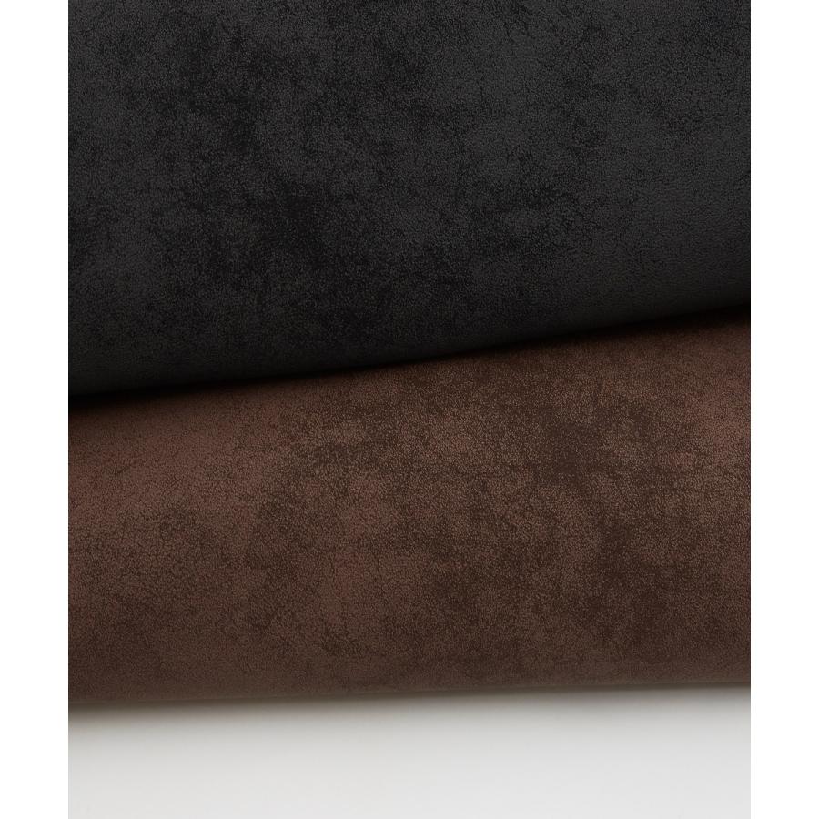 ジャケット メンズ レディース ボア襟 スエードタッチ ワーク ストリート アメカジ 古着MIX ビッグシルエット 韓国 ブラック ブラウン | improves | 15