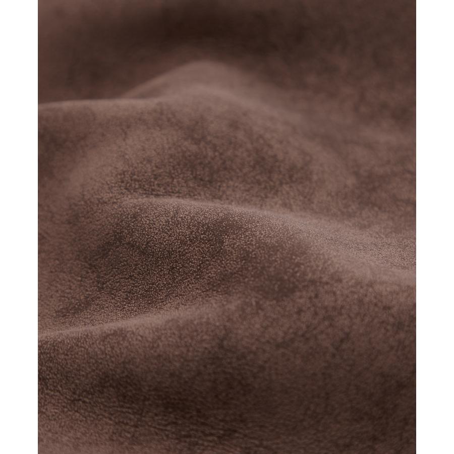 ジャケット メンズ レディース ボア襟 スエードタッチ ワーク ストリート アメカジ 古着MIX ビッグシルエット 韓国 ブラック ブラウン | improves | 21